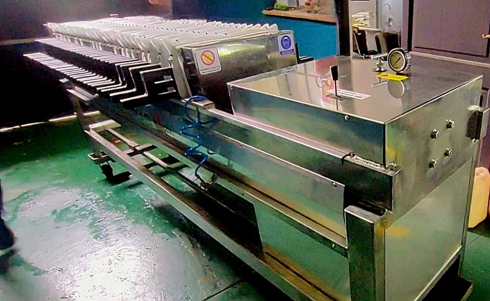 Filtro Prensa Acero Inoxidable